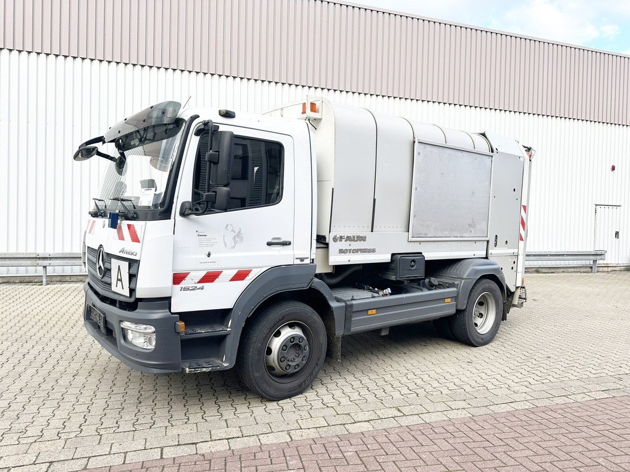 Mercedes-Benz Atego 1624 L 4x2 Atego 1624 L 4x2, Retarder, Faun Rotopress, Zöller-Schüttung - شاحنة القمامة: صور 1 Mercedes-Benz Atego 1624 L 4x2 Atego 1624 L 4x2, Retarder, Faun Rotopress, Zöller-Schüttung - شاحنة القمامة: صور 1