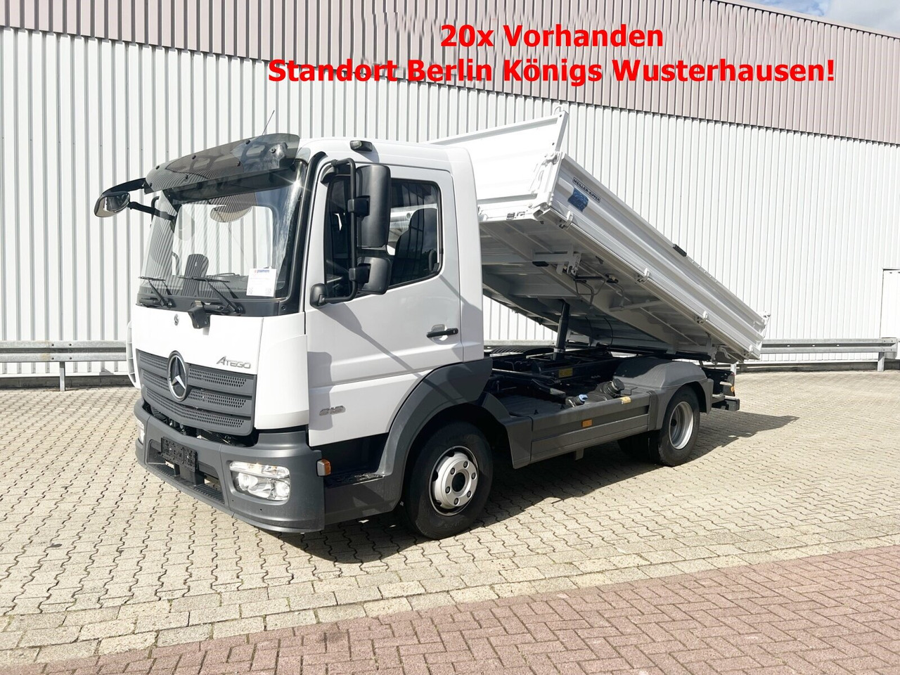Mercedes-Benz Atego 818/23 K 4x2 Atego 818/23 K 4x2, Meiller-Kipper, mehrfach Vorhanden! - قلابات: صور 1 Mercedes-Benz Atego 818/23 K 4x2 Atego 818/23 K 4x2, Meiller-Kipper, mehrfach Vorhanden! - قلابات: صور 1