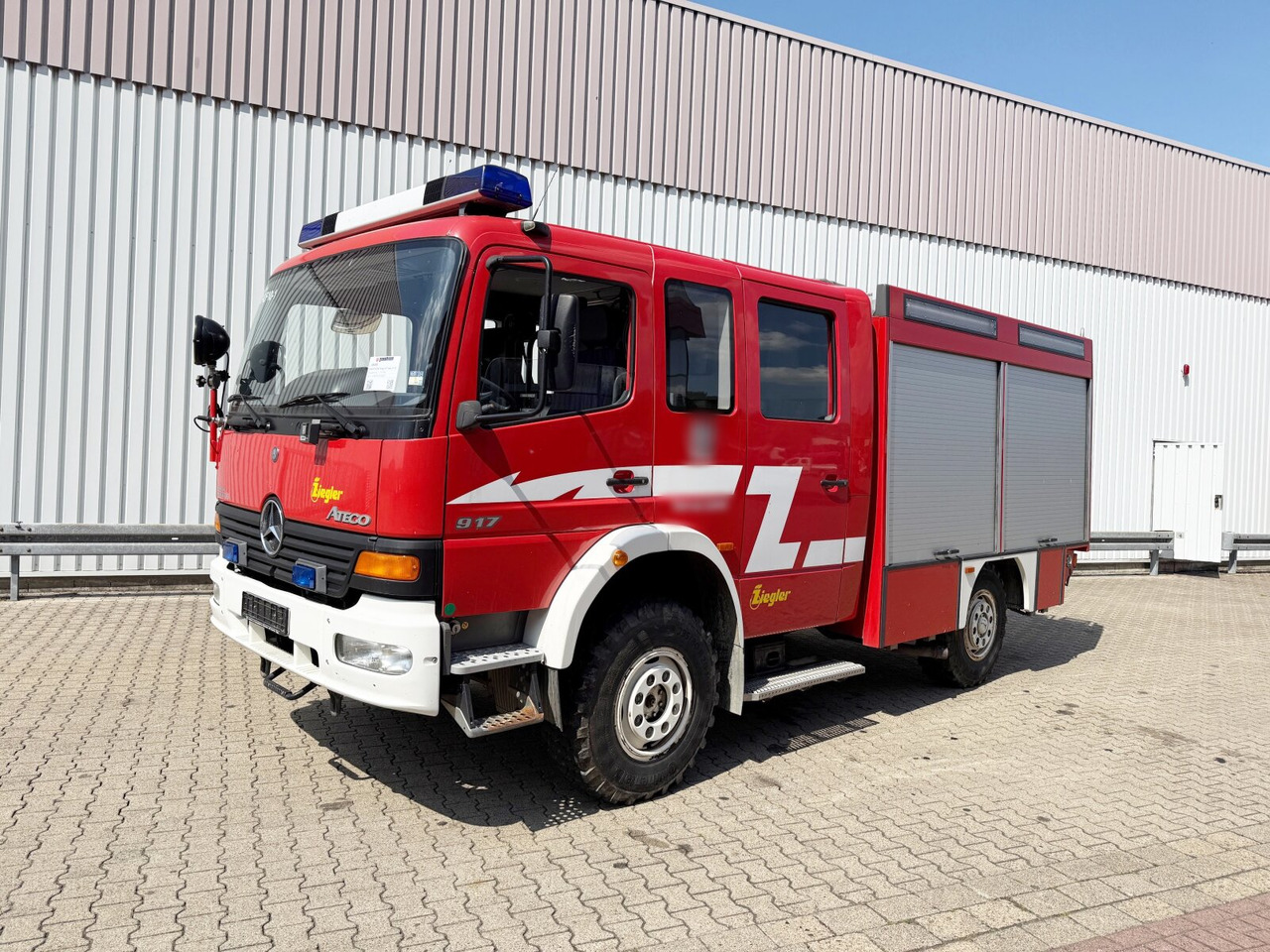 Mercedes-Benz Atego 917 4x4, LF 10 Atego 917 4x4, LF 10, Einzelbereifung, AT-Motor - المطافئ: صور 1 Mercedes-Benz Atego 917 4x4, LF 10 Atego 917 4x4, LF 10, Einzelbereifung, AT-Motor - المطافئ: صور 1