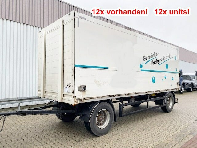 Orten PRASQ 18 Getränkeanhänger PRASQ 18 Getränkeanhänger, Stapleraufnahme, 12x VORHANDEN! - بصندوق مغلق مقطورة: صور 1 Orten PRASQ 18 Getränkeanhänger PRASQ 18 Getränkeanhänger, Stapleraufnahme, 12x VORHANDEN! - بصندوق مغلق مقطورة: صور 1