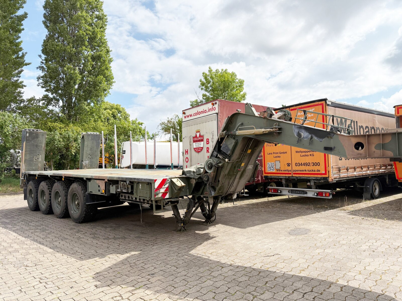 SLT 50-2 SLT 50-2, Elefant, EX BW - عربة مسطحة منخفضة نصف مقطورة: صور 1 SLT 50-2 SLT 50-2, Elefant, EX BW - عربة مسطحة منخفضة نصف مقطورة: صور 1