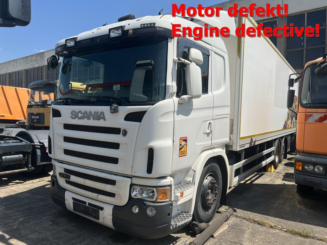 Scania G420 6x2, ERSATZTEILSPENDER! G420 6x2, Liftachse, Hiab LBW, Motor defekt! - بصندوق مغلق شاحنة: صور 1 Scania G420 6x2, ERSATZTEILSPENDER! G420 6x2, Liftachse, Hiab LBW, Motor defekt! - بصندوق مغلق شاحنة: صور 1