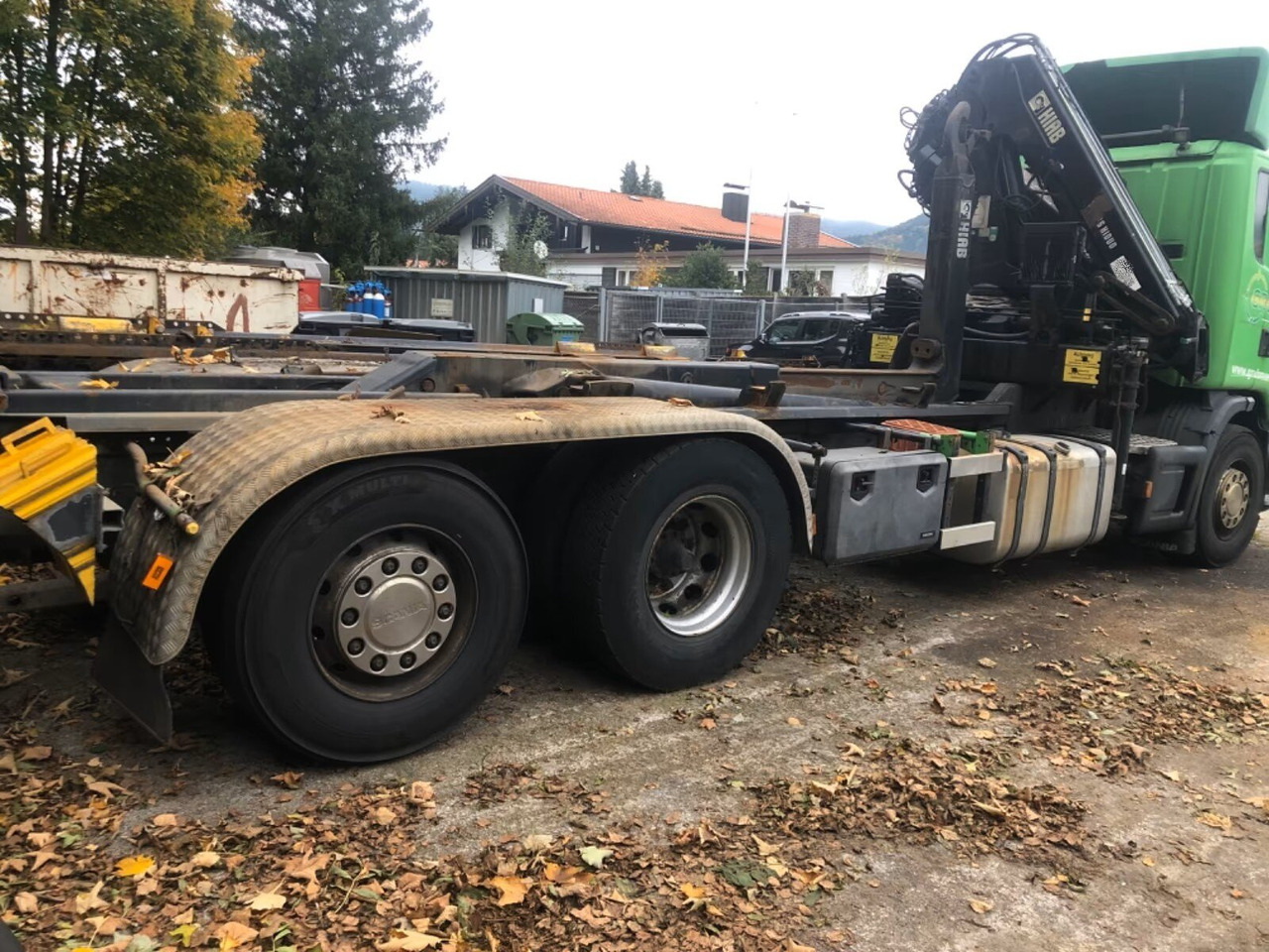 Scania Scania G 480/6x2-4 Scania G 480/6x2-4, Lenk-Liftachse, Hiab Kran Funk 166 HD-3, Abroller XR 18 S 59 - شاحنة ذات الخطاف, شاحنة كرين: صور 4 Scania Scania G 480/6x2-4 Scania G 480/6x2-4, Lenk-Liftachse, Hiab Kran Funk 166 HD-3, Abroller XR 18 S 59 - شاحنة ذات الخطاف, شاحنة كرين: صور 4