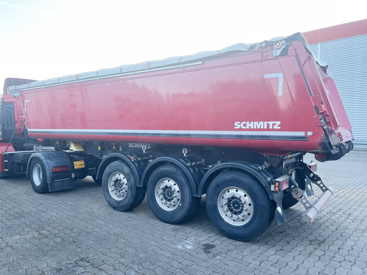 Schmitz Cargobull SKI 24 SL 7.2 SKI 24 SL 7.2, Alumulde ca. 24m³, Liftachse, E-Verdeck, Funk - نصف مقطورة: صور 4 Schmitz Cargobull SKI 24 SL 7.2 SKI 24 SL 7.2, Alumulde ca. 24m³, Liftachse, E-Verdeck, Funk - نصف مقطورة: صور 4