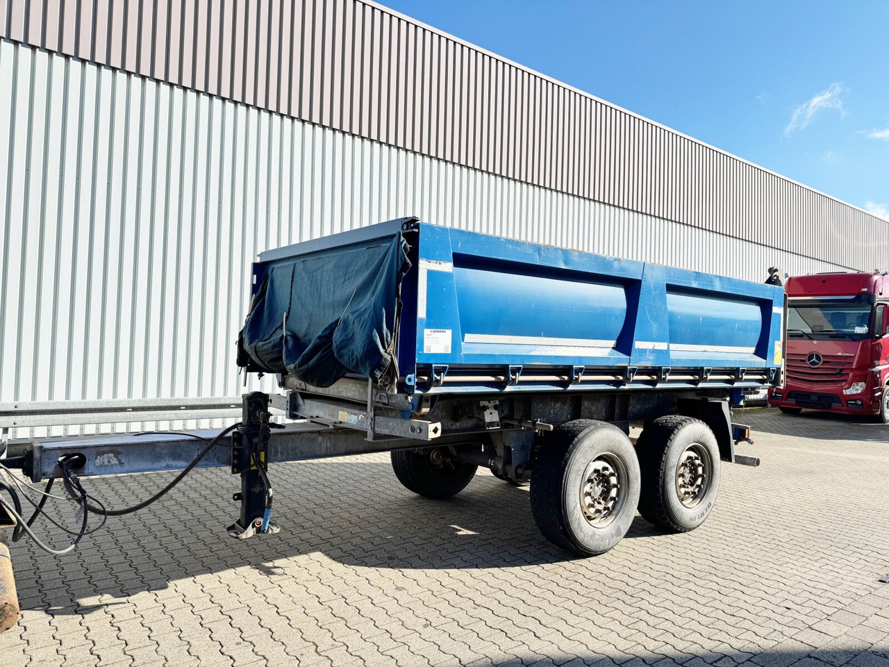 Schmitz Cargobull ZKI 18-4.9 ZKI 18-4.9, Stahlbordwände ca. 10m³, Rahmen Verzinkt - قلابة مقطورة: صور 1 Schmitz Cargobull ZKI 18-4.9 ZKI 18-4.9, Stahlbordwände ca. 10m³, Rahmen Verzinkt - قلابة مقطورة: صور 1