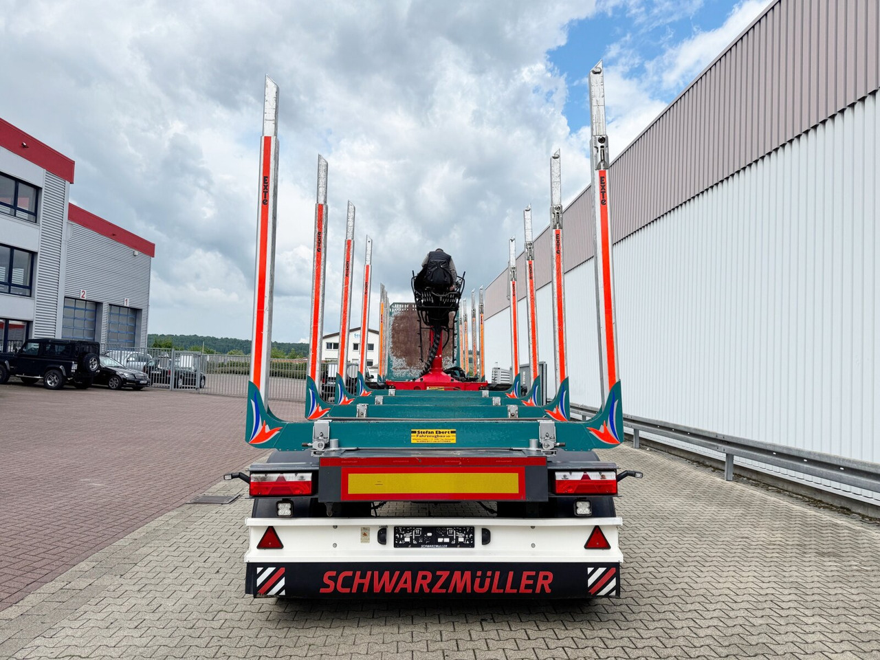 Schwarzmüller 2-Achs Holzanhänger 2-Achs Holzanhänger - مقطورة اخشاب: صور 5 Schwarzmüller 2-Achs Holzanhänger 2-Achs Holzanhänger - مقطورة اخشاب: صور 5