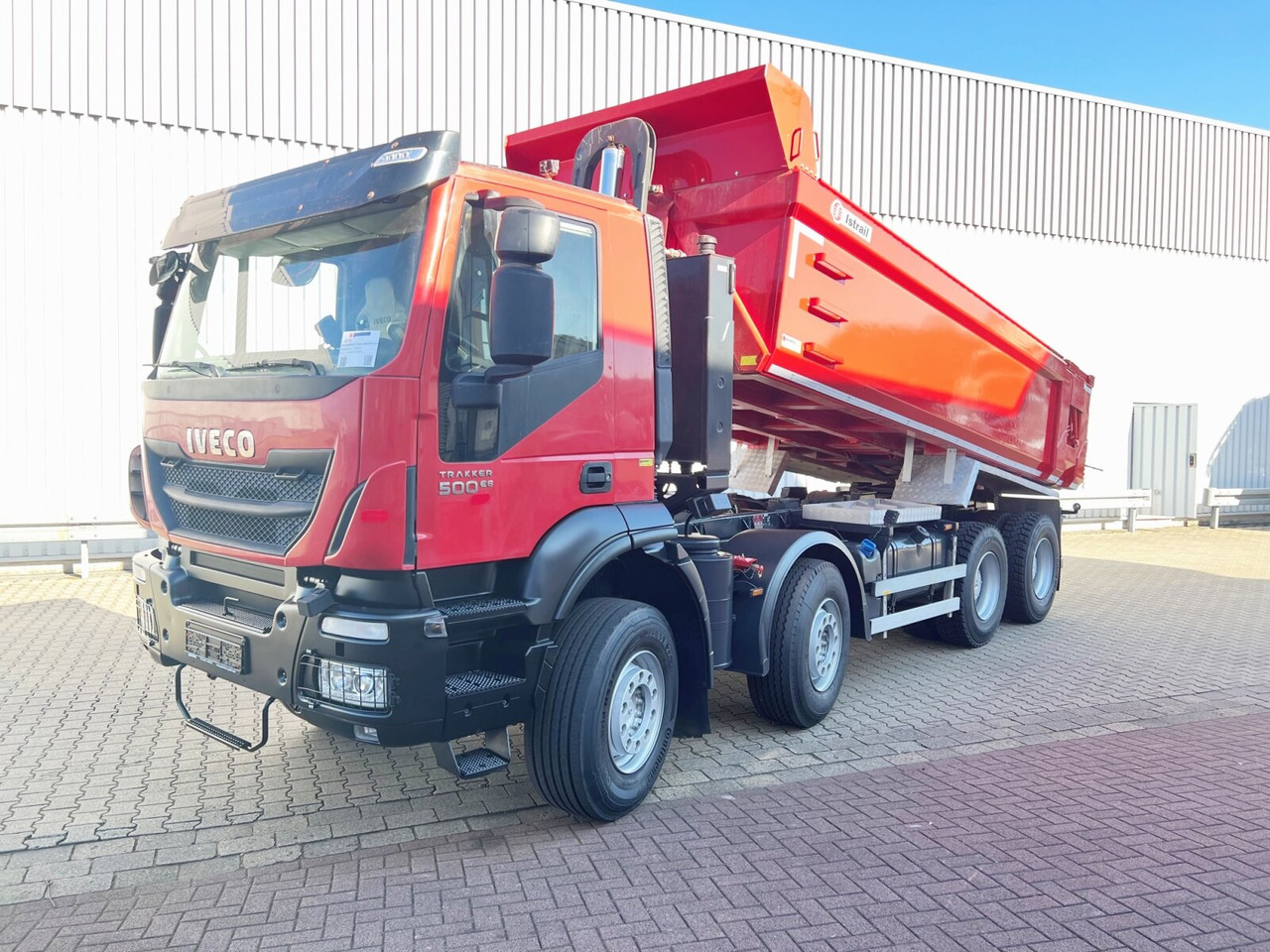 Trakker AD410T50 8x4 Trakker AD410T50 8x4, Stahlmulde ca. 16m³, hydr. Heckklappe - قلابات: صور 1 Trakker AD410T50 8x4 Trakker AD410T50 8x4, Stahlmulde ca. 16m³, hydr. Heckklappe - قلابات: صور 1