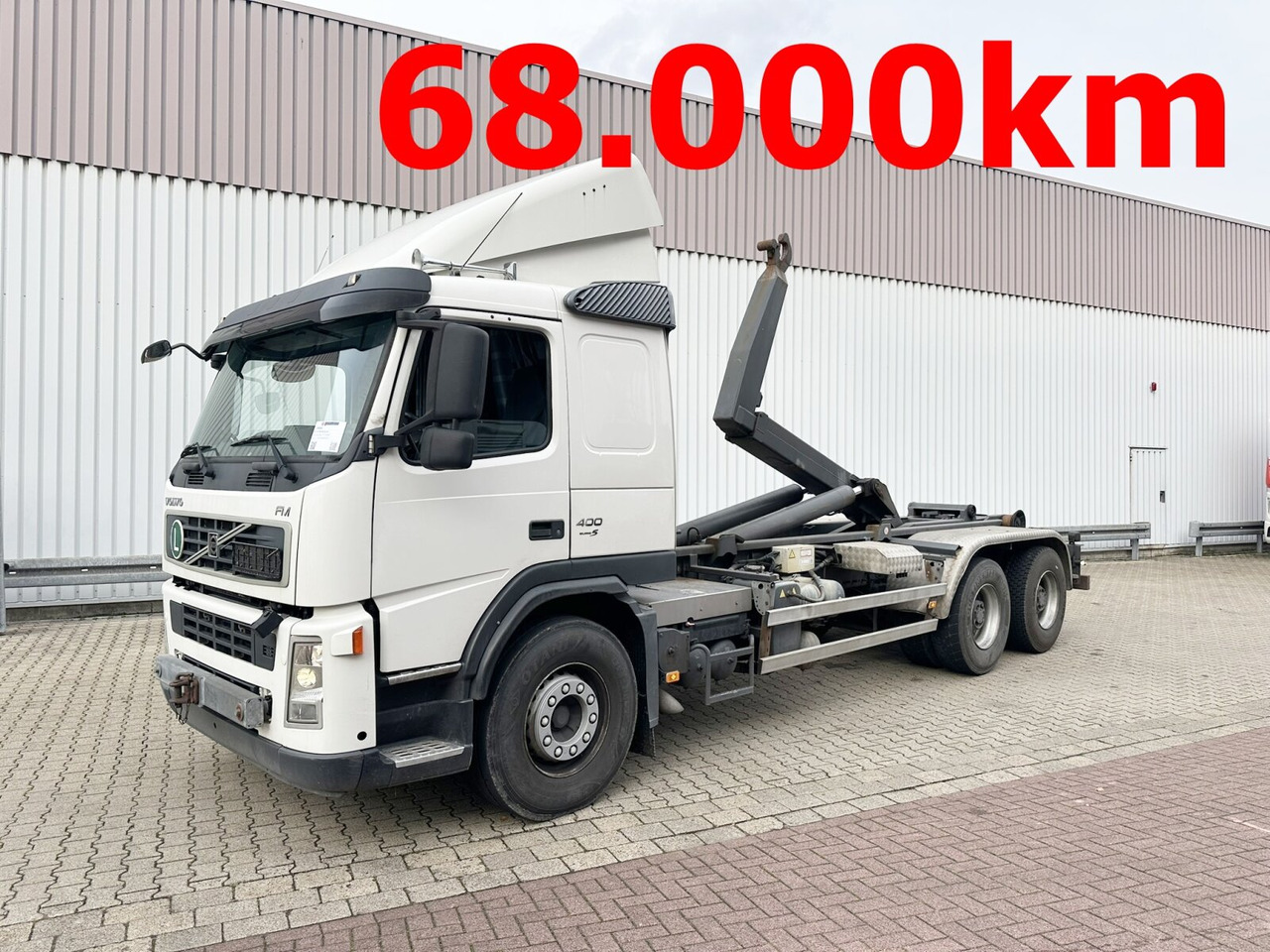 Volvo FM 400 6x4 R FM 400/6x4 R, VDL S-21-6200 4.50 bis 7.00m Container - شاحنة ذات الخطاف: صور 1 Volvo FM 400 6x4 R FM 400/6x4 R, VDL S-21-6200 4.50 bis 7.00m Container - شاحنة ذات الخطاف: صور 1