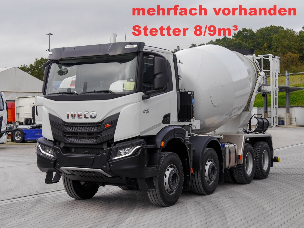 X-Way AD360X40BZ 8x4 X-Way AD360X40BZ 8x4, Stetter 8/9m³ - شاحنة خلاطة خرسانة: صور 1 X-Way AD360X40BZ 8x4 X-Way AD360X40BZ 8x4, Stetter 8/9m³ - شاحنة خلاطة خرسانة: صور 1