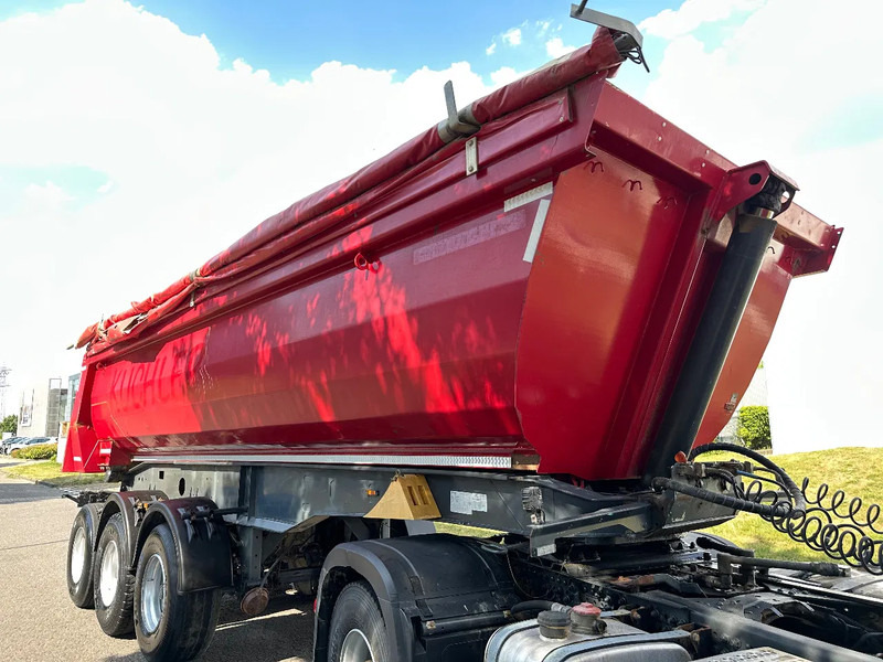 قلابة نصف مقطورة Meiller KISA 3 + STEEL + LIFT AXLE + ROLLPLANE: صور 6