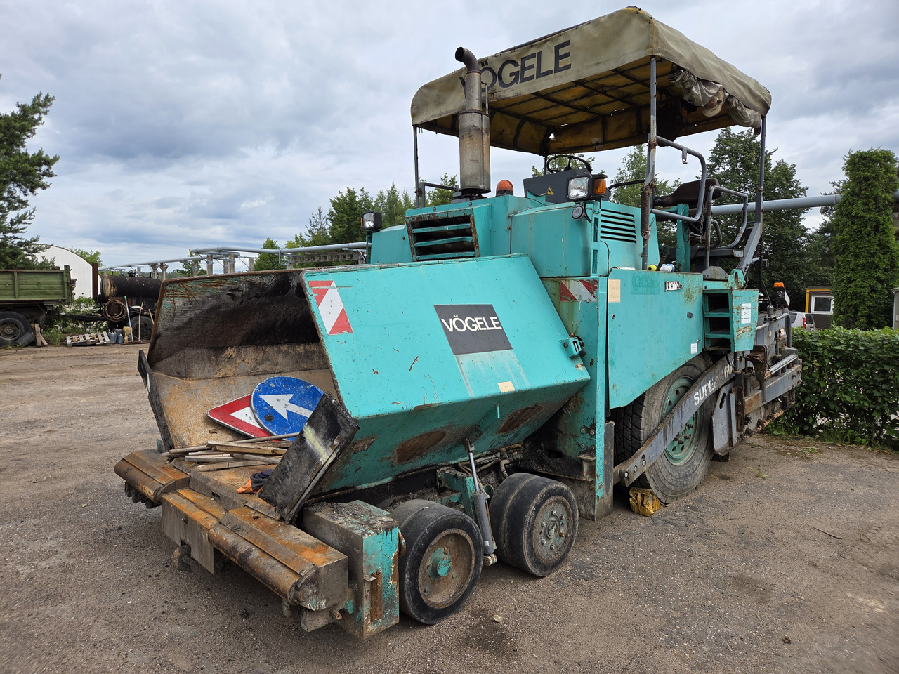 Vogele Super 1603, 6-83 - العامل بالقار: صور 4 Vogele Super 1603, 6-83 - العامل بالقار: صور 4