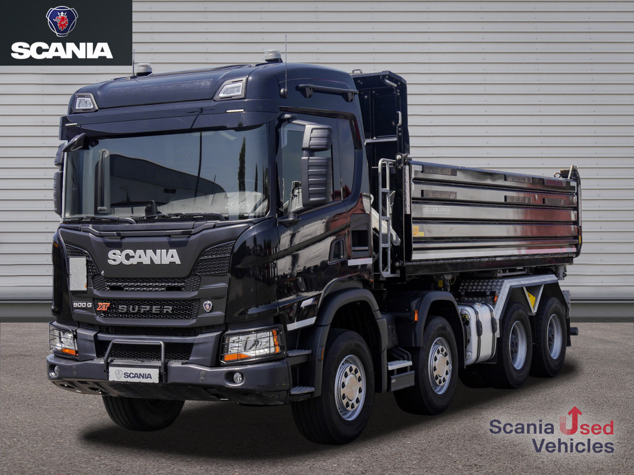 SCANIA G 500 B8x4HZ XT - Meiller Gesteinskipper - - قلابات: صور 1 SCANIA G 500 B8x4HZ XT - Meiller Gesteinskipper - - قلابات: صور 1
