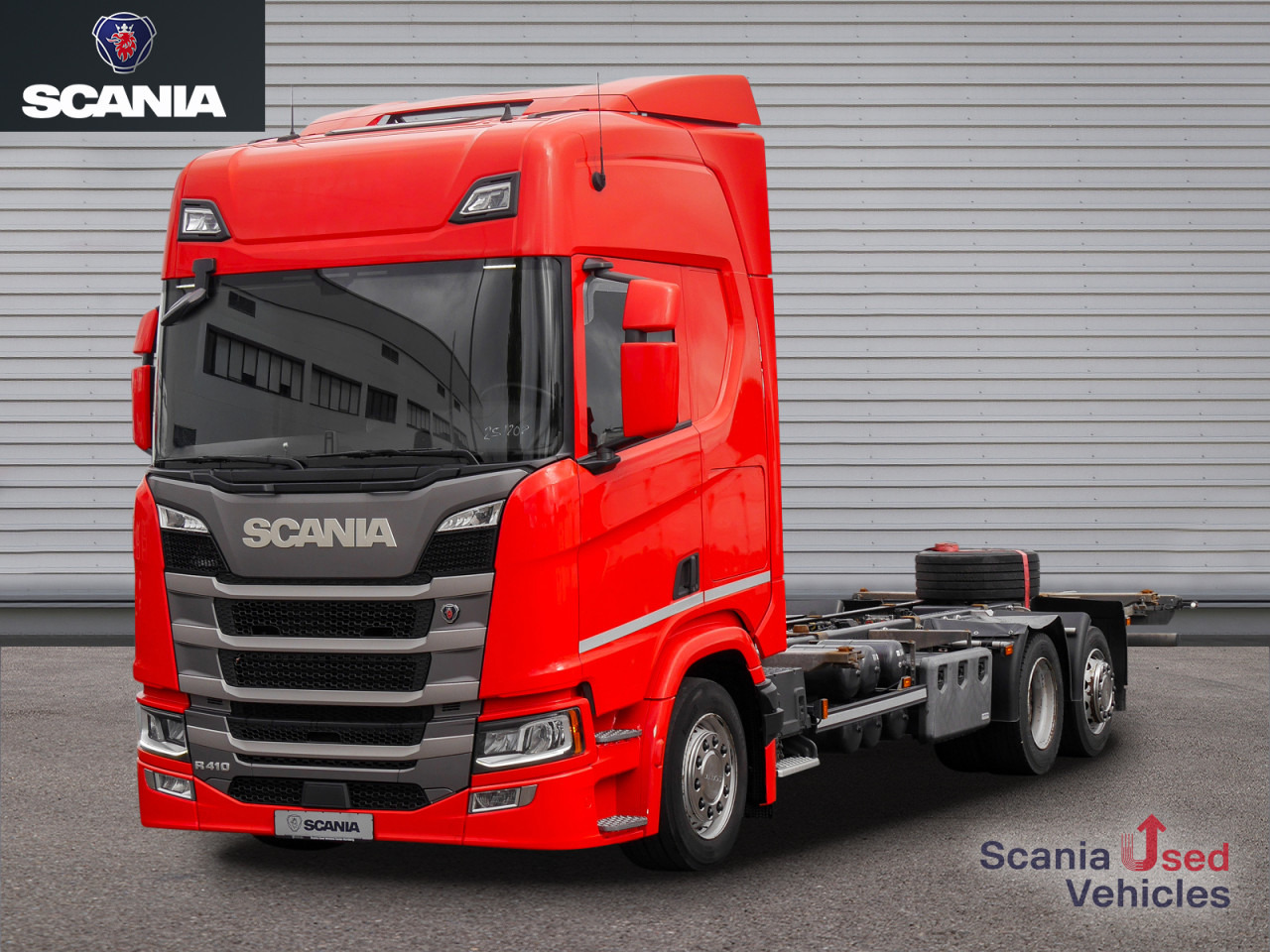SCANIA R 410 B6x2*4LB Jumbo, Lenkachse, Standklima - شاحنات الحاويات/ جسم علوي قابل للتغيير شاحنة: صور 1 SCANIA R 410 B6x2*4LB Jumbo, Lenkachse, Standklima - شاحنات الحاويات/ جسم علوي قابل للتغيير شاحنة: صور 1