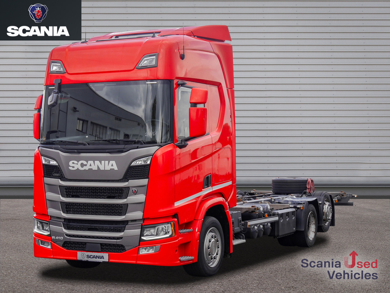 SCANIA R 410 B6x2*4LB Jumbo, Lenkachse, Standklima - شاحنات الحاويات/ جسم علوي قابل للتغيير شاحنة: صور 1 SCANIA R 410 B6x2*4LB Jumbo, Lenkachse, Standklima - شاحنات الحاويات/ جسم علوي قابل للتغيير شاحنة: صور 1