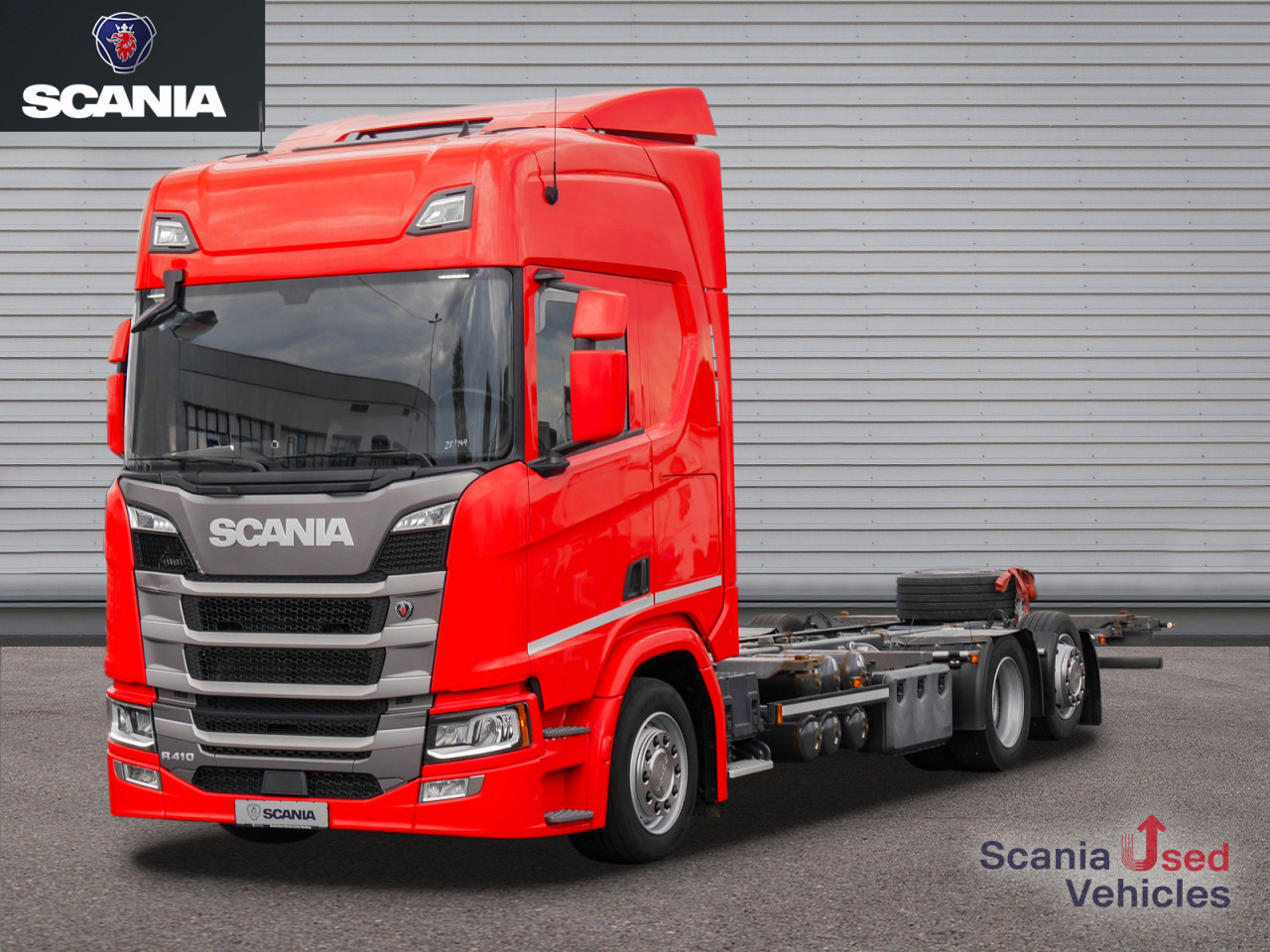 SCANIA R 410 B6x2*4LB Jumbo, Lenkachse, Standklima - شاحنات الحاويات/ جسم علوي قابل للتغيير شاحنة: صور 1 SCANIA R 410 B6x2*4LB Jumbo, Lenkachse, Standklima - شاحنات الحاويات/ جسم علوي قابل للتغيير شاحنة: صور 1
