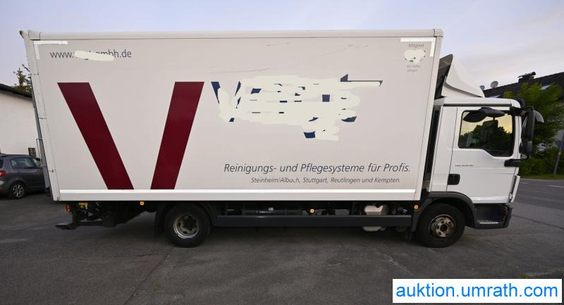 MAN MAN TGL 12.250 4x2 L/BL Koffer Ladebordwand Klimaautomatik NAVI Luftfederung Automatikgetriebe EURO 6 - بصندوق مغلق شاحنة: صور 5 MAN MAN TGL 12.250 4x2 L/BL Koffer Ladebordwand Klimaautomatik NAVI Luftfederung Automatikgetriebe EURO 6 - بصندوق مغلق شاحنة: صور 5