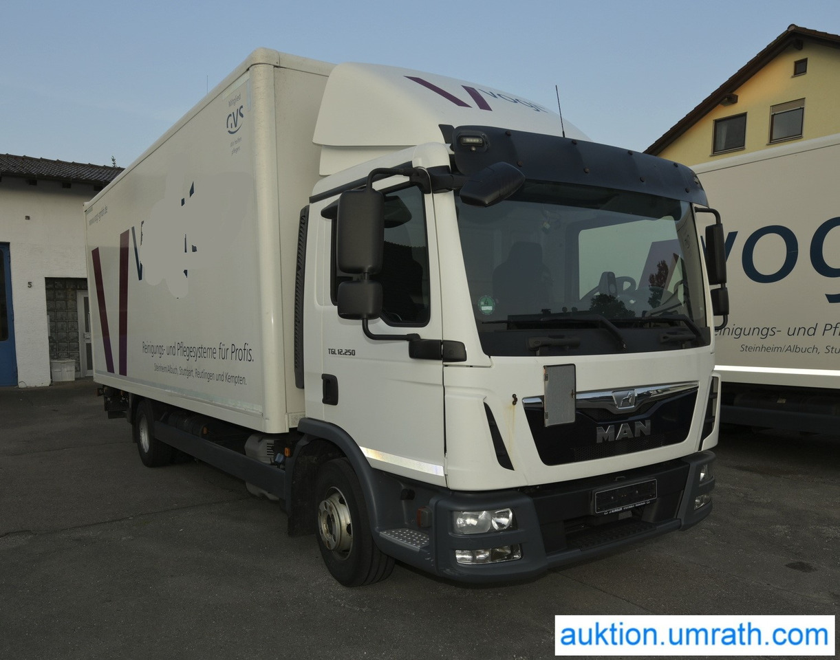 MAN TGL 12.250 4x2 L/BL Koffer Ladebordwand Klimaautomatik NAVI Luftfederung Automatikgetriebe EURO 6 - بصندوق مغلق شاحنة: صور 3 MAN TGL 12.250 4x2 L/BL Koffer Ladebordwand Klimaautomatik NAVI Luftfederung Automatikgetriebe EURO 6 - بصندوق مغلق شاحنة: صور 3