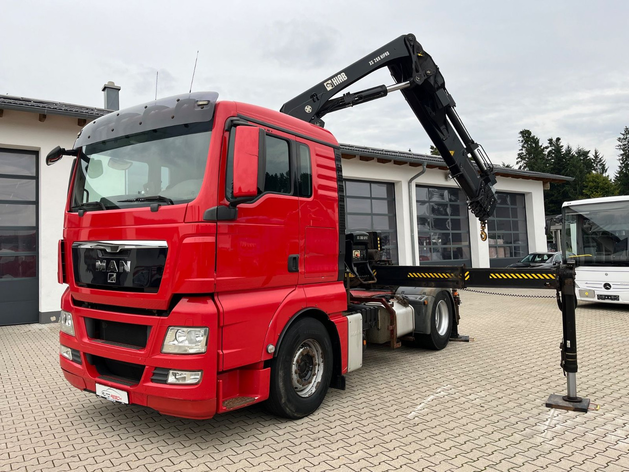 MAN TGX 18.400 mit Kran HIAB 288E P-5 HIPRO - شاحنة جرار: صور 4 MAN TGX 18.400 mit Kran HIAB 288E P-5 HIPRO - شاحنة جرار: صور 4