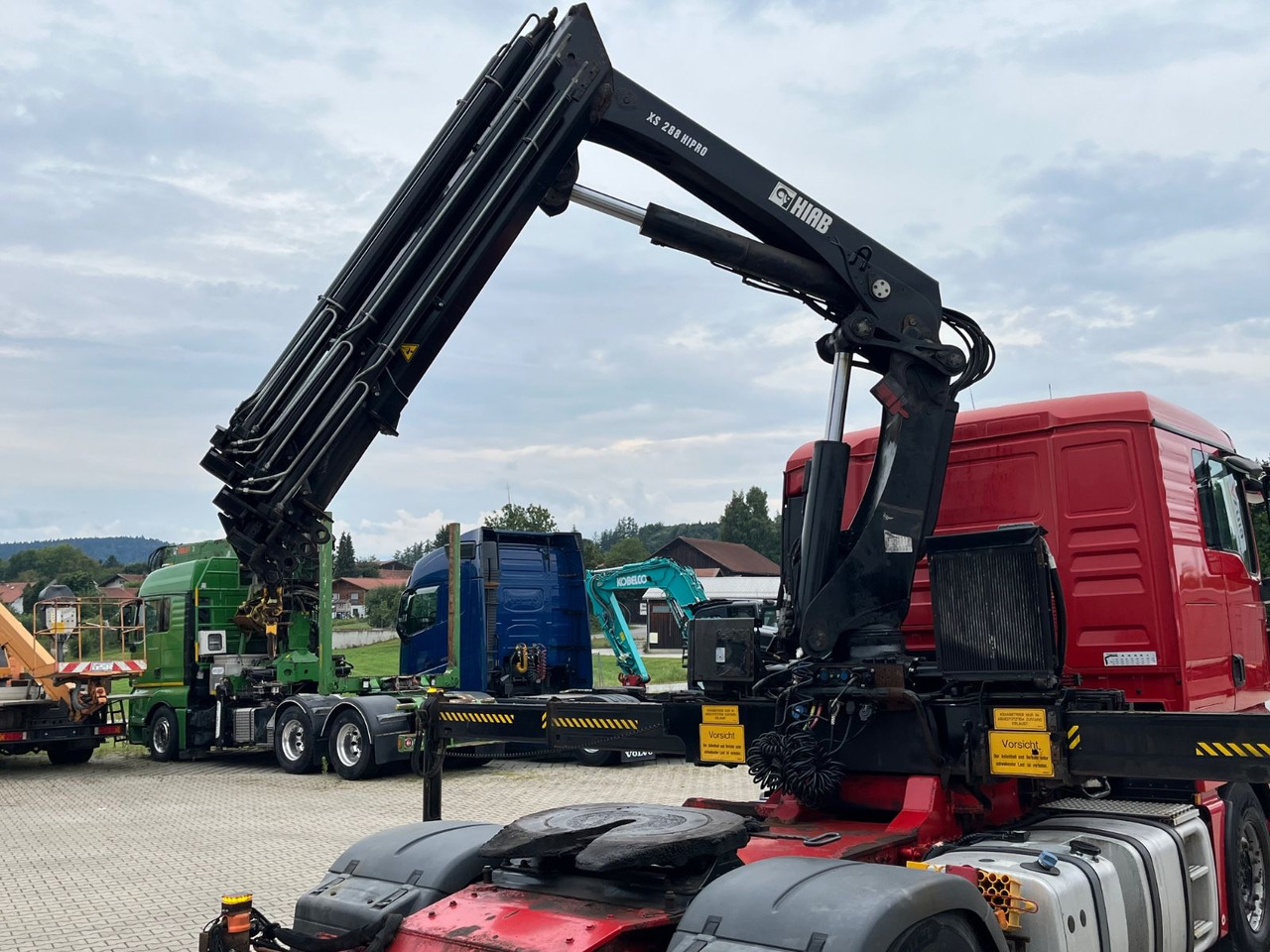 MAN TGX 18.400 mit Kran HIAB 288E P-5 HIPRO - شاحنة جرار: صور 5 MAN TGX 18.400 mit Kran HIAB 288E P-5 HIPRO - شاحنة جرار: صور 5