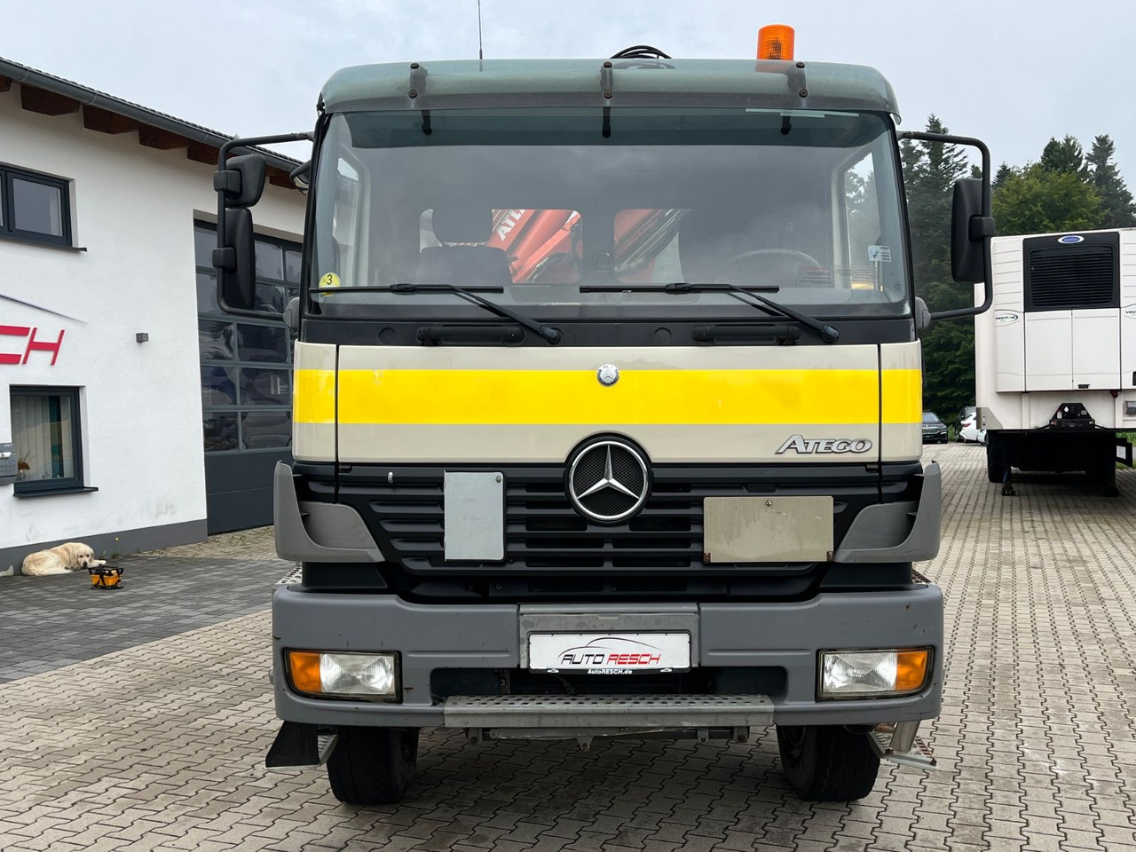Mercedes-Benz Atego 1823 4x4 Kipper mit Kran Atlas 125.2 Funk - قلابات, شاحنة كرين: صور 5 Mercedes-Benz Atego 1823 4x4 Kipper mit Kran Atlas 125.2 Funk - قلابات, شاحنة كرين: صور 5