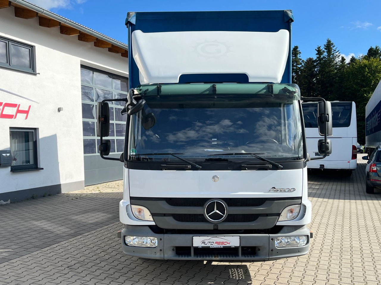 Mercedes-Benz Atego 818 Klima Sperre 74100KM 2,70 Ladehöhe - الشاحنات الصغيرة ستائر: صور 3 Mercedes-Benz Atego 818 Klima Sperre 74100KM 2,70 Ladehöhe - الشاحنات الصغيرة ستائر: صور 3
