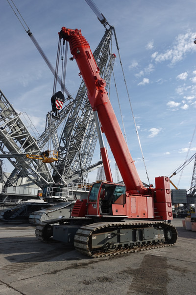 Liebherr LTR 1100 - رافعة مجنزرة: صور 2 Liebherr LTR 1100 - رافعة مجنزرة: صور 2