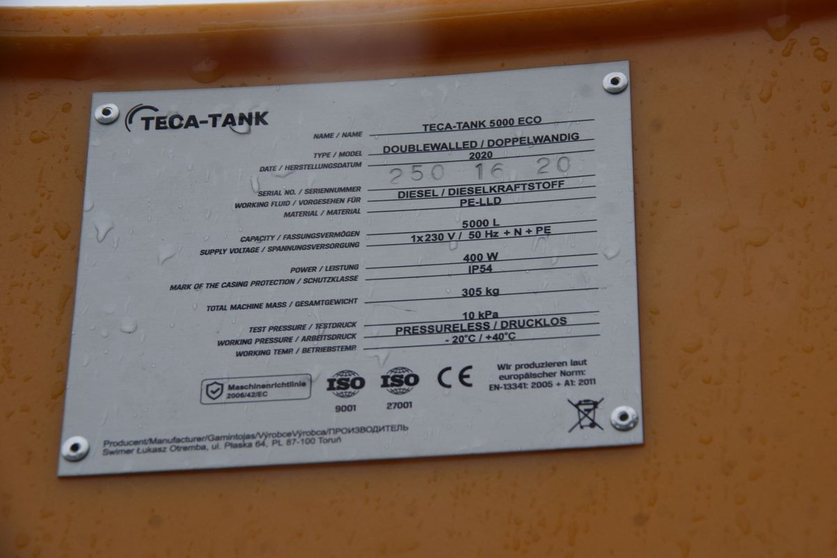 خزان تخزين جديد Dieseltank 5000l - Profi ECO: صور 8