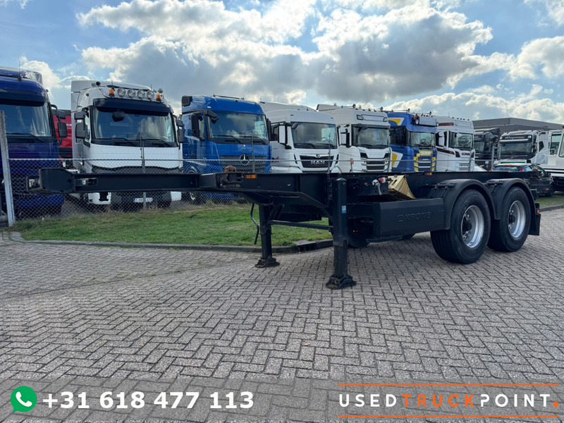 Krone 2-Axle / Chassis / BPW / TUV: 2-2026 / Belgium Trailer - شاحنات الحاويات/ جسم علوي قابل للتغيير نصف مقطورة: صور 1 Krone 2-Axle / Chassis / BPW / TUV: 2-2026 / Belgium Trailer - شاحنات الحاويات/ جسم علوي قابل للتغيير نصف مقطورة: صور 1