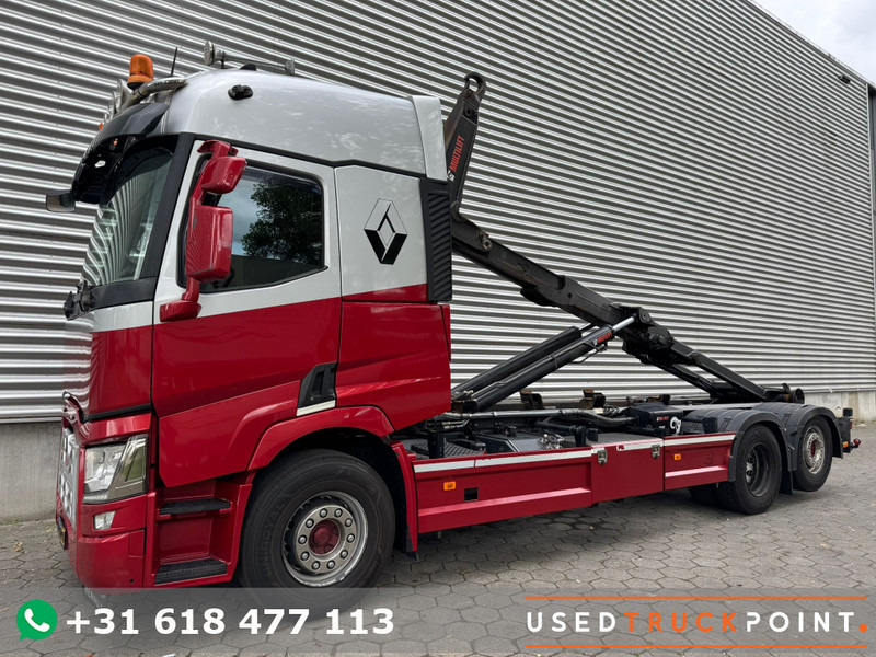 Renault T480 13 LTR / 6X2 / MultiLift 26T / Roof Klima / NL Truck - شاحنة ذات الخطاف: صور 1 Renault T480 13 LTR / 6X2 / MultiLift 26T / Roof Klima / NL Truck - شاحنة ذات الخطاف: صور 1