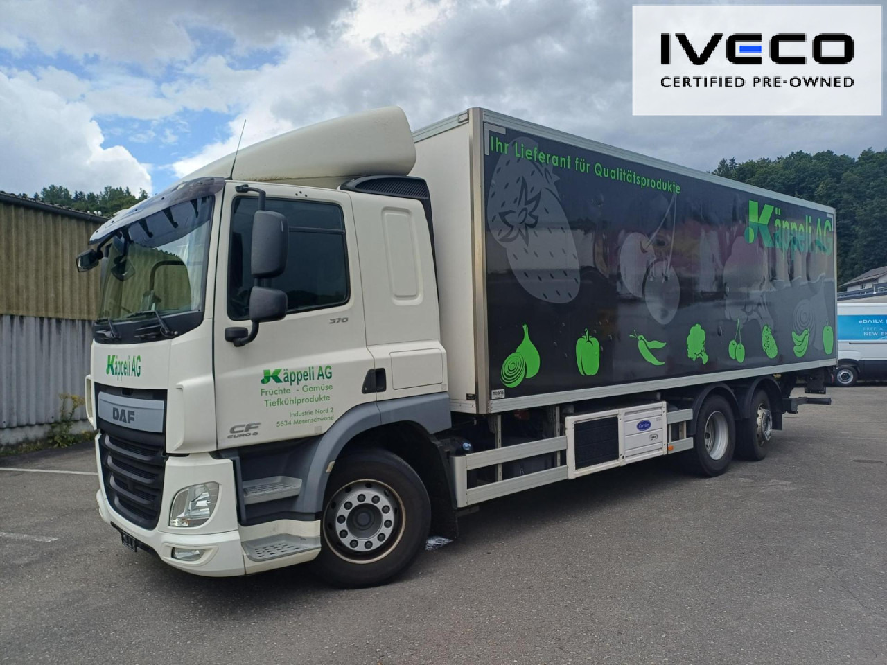 DAF CF370 6x2 Euro6 AHK Luftfeder - الشاحنات الصغيرة المبردة: صور 1 DAF CF370 6x2 Euro6 AHK Luftfeder - الشاحنات الصغيرة المبردة: صور 1