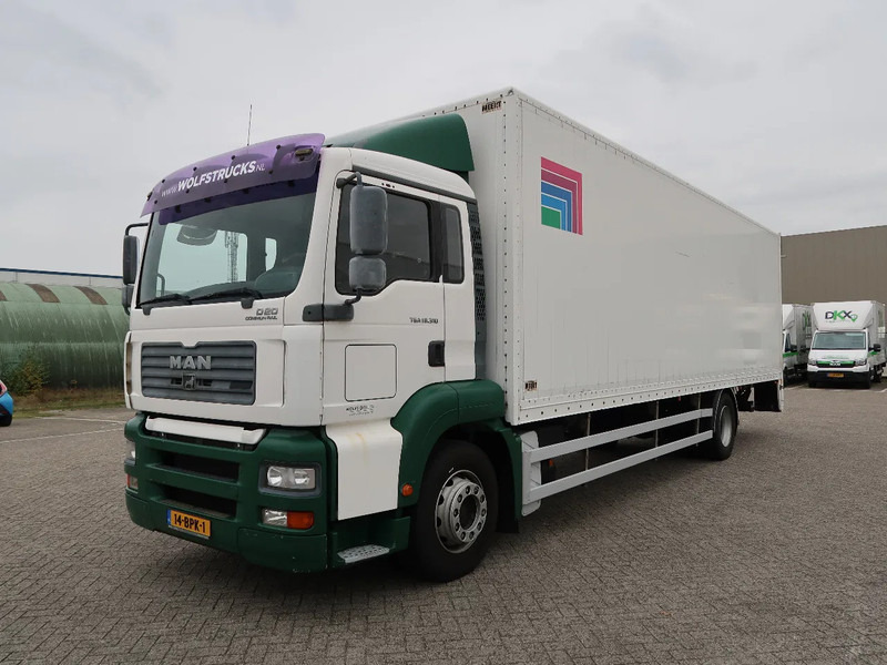 بصندوق مغلق شاحنة MAN TGA 18.310 Euro 3, Aut, Tail Lift, NL Truck, TOP!: صور 1