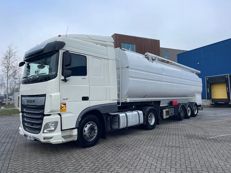 DAF XF 480 + bj 2013 semitrailer TSCI, AUGER, 8 comp, mooving axel, radiocontrol - شاحنة صهريج: صور 1 DAF XF 480 + bj 2013 semitrailer TSCI, AUGER, 8 comp, mooving axel, radiocontrol - شاحنة صهريج: صور 1