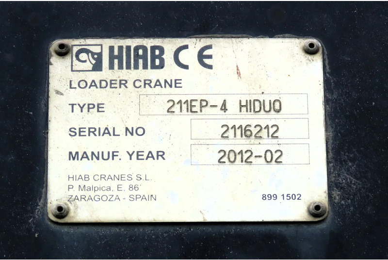 Renault Kerax 430 HIAB 211 EP4 , 6x4 - شاحنة كرين: صور 4 Renault Kerax 430 HIAB 211 EP4 , 6x4 - شاحنة كرين: صور 4