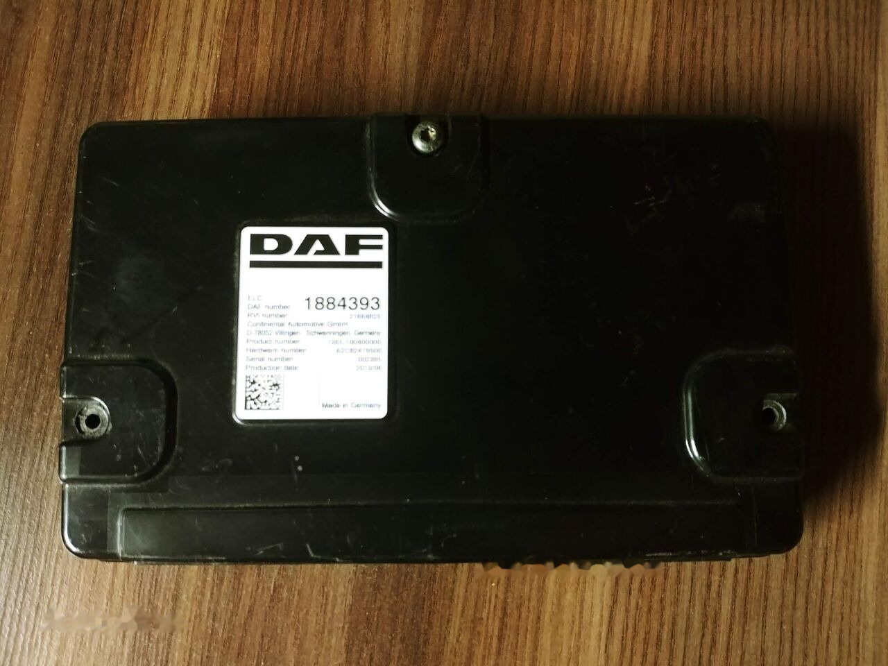 DAF Electronic Light Controller ELC 1884393 DAF CF65 LF45 - كتلة التحكم - شاحنة: صور 3 DAF Electronic Light Controller ELC 1884393 DAF CF65 LF45 - كتلة التحكم - شاحنة: صور 3