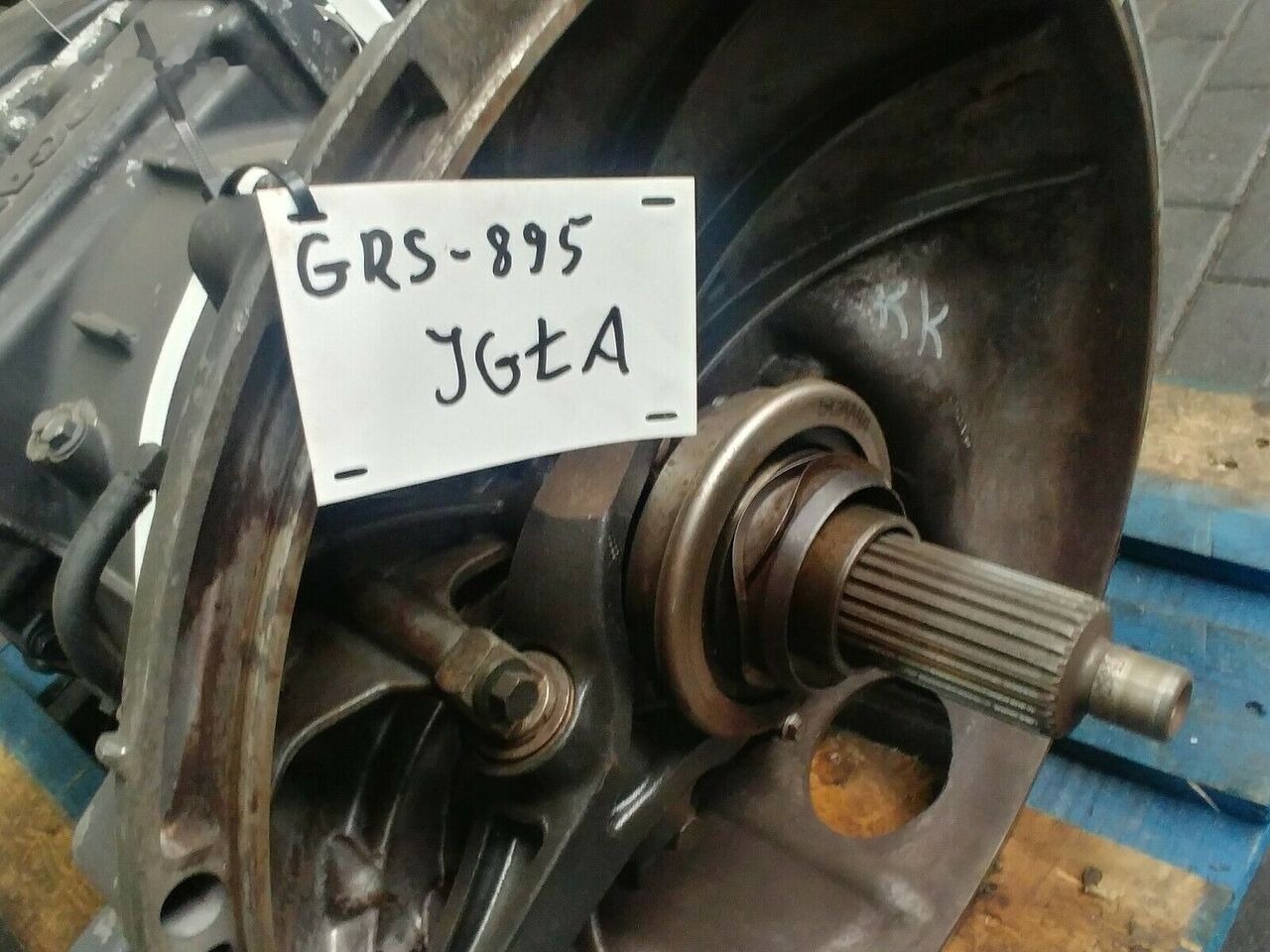 علبة التروس - شاحنة Scania GRS895 MINT CONDITION Scania truck: صور 6 علبة التروس - شاحنة Scania GRS895 MINT CONDITION Scania truck: صور 6