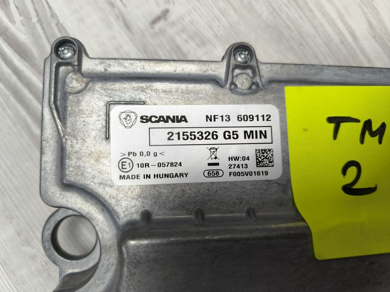 Scania TMS2 2155326 Scania - كتلة التحكم - شاحنة: صور 1 Scania TMS2 2155326 Scania - كتلة التحكم - شاحنة: صور 1