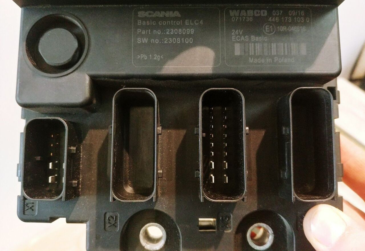 WABCO ELC4 ECAS BASIC Scania - كتلة التحكم - شاحنة: صور 3 WABCO ELC4 ECAS BASIC Scania - كتلة التحكم - شاحنة: صور 3