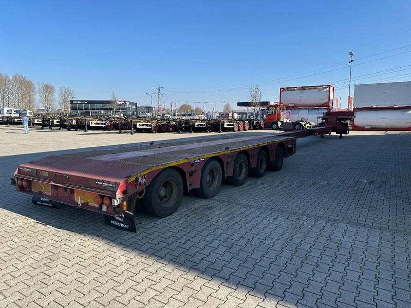 Broshuis 5ABSD-68/2, FIVE AXLE HYDRAULIC STEERED DOUBLE EXTENDABLE (27m) SEMI LOW LOADER - عربة مسطحة منخفضة نصف مقطورة: صور 5 Broshuis 5ABSD-68/2, FIVE AXLE HYDRAULIC STEERED DOUBLE EXTENDABLE (27m) SEMI LOW LOADER - عربة مسطحة منخفضة نصف مقطورة: صور 5