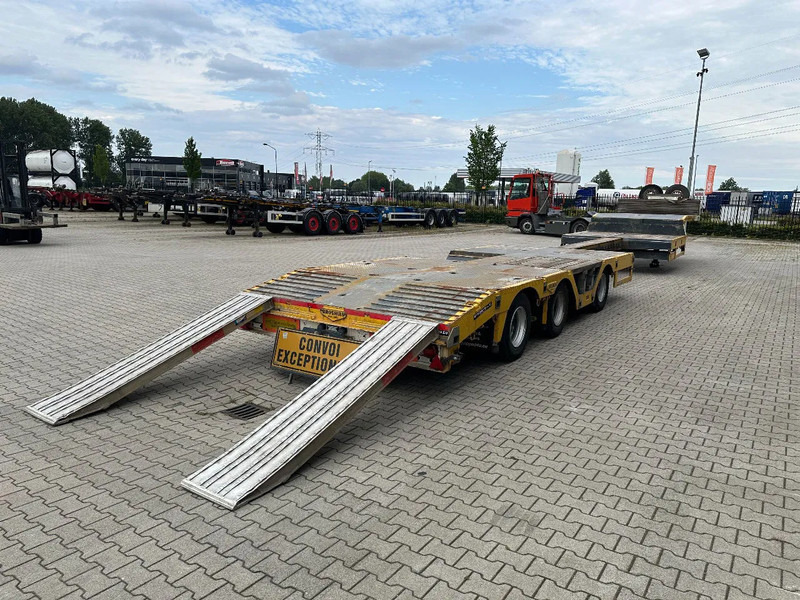 Broshuis E-2190/27 lowloader, wheel well, 4,1m extendable, steering axle - عربة مسطحة منخفضة نصف مقطورة: صور 5 Broshuis E-2190/27 lowloader, wheel well, 4,1m extendable, steering axle - عربة مسطحة منخفضة نصف مقطورة: صور 5