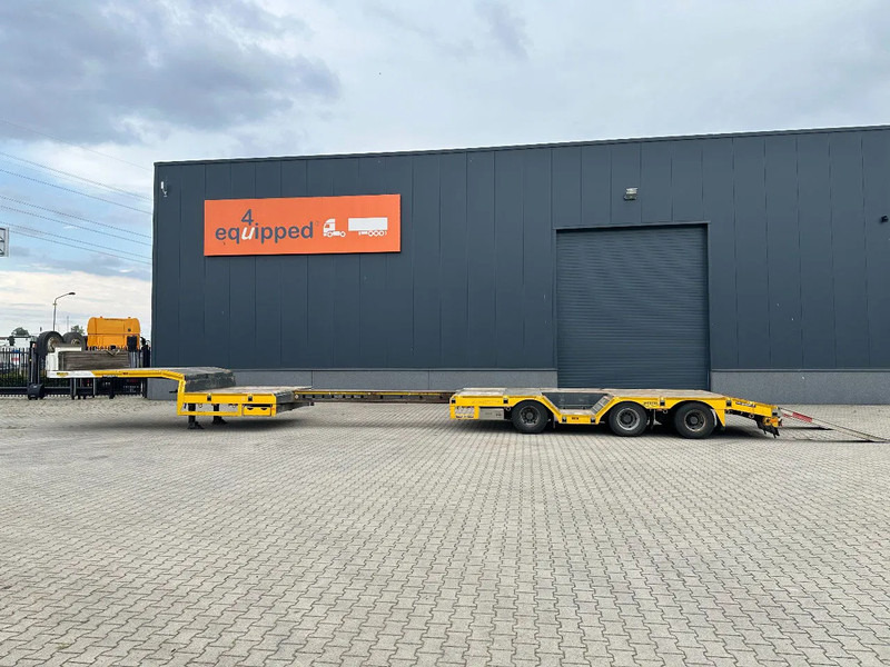 Broshuis E-2190/27 lowloader, wheel well, 4,1m extendable, steering axle - عربة مسطحة منخفضة نصف مقطورة: صور 3 Broshuis E-2190/27 lowloader, wheel well, 4,1m extendable, steering axle - عربة مسطحة منخفضة نصف مقطورة: صور 3