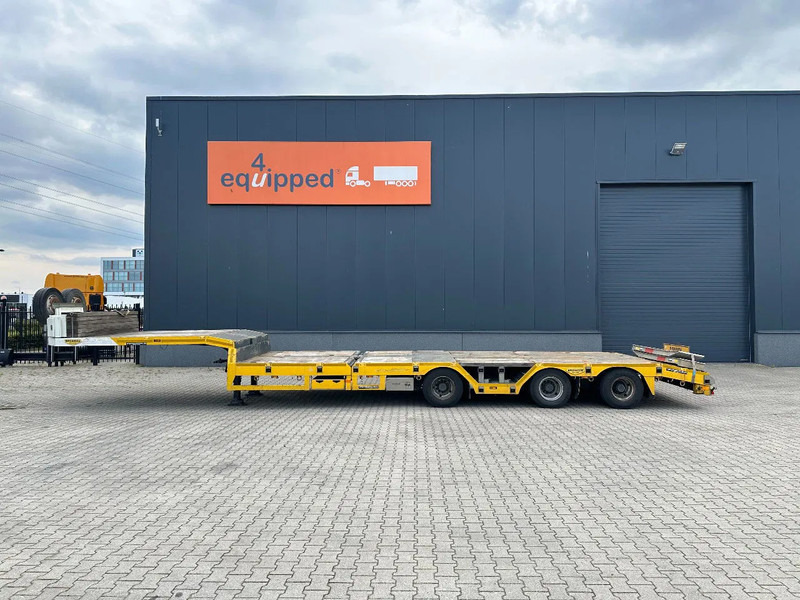 Broshuis E-2190/27 lowloader, wheel well, 4,1m extendable, steering axle - عربة مسطحة منخفضة نصف مقطورة: صور 3 Broshuis E-2190/27 lowloader, wheel well, 4,1m extendable, steering axle - عربة مسطحة منخفضة نصف مقطورة: صور 3