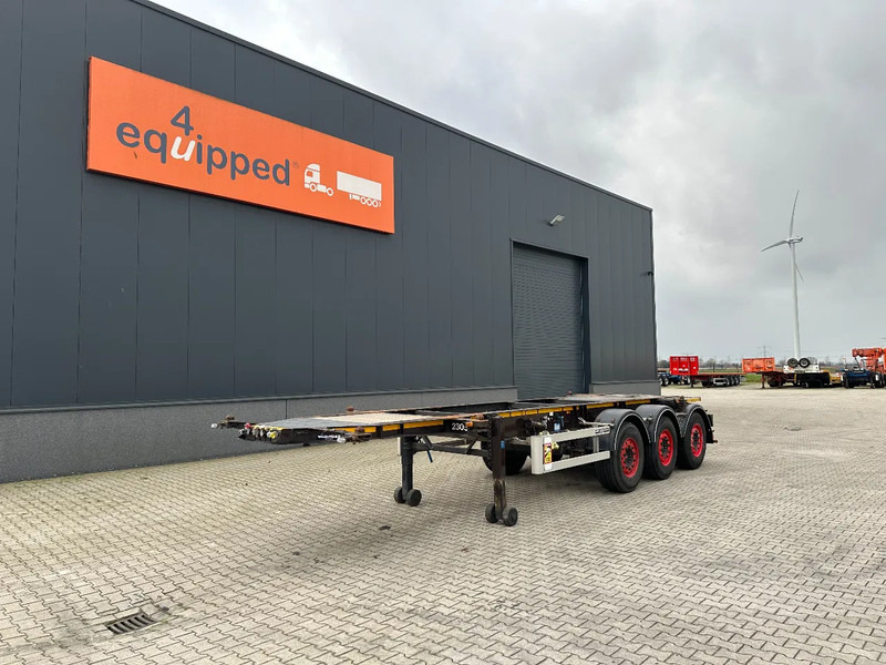 Burg 20FT ADR (EX/II, EX/III, FL, AT) Chassis, Leergewicht : 3.690kg, SAF INTRADISC, 2x Liftachse, NL-Chassis - شاحنات الحاويات/ جسم علوي قابل للتغيير نصف مقطورة: صور 1 Burg 20FT ADR (EX/II, EX/III, FL, AT) Chassis, Leergewicht : 3.690kg, SAF INTRADISC, 2x Liftachse, NL-Chassis - شاحنات الحاويات/ جسم علوي قابل للتغيير نصف مقطورة: صور 1