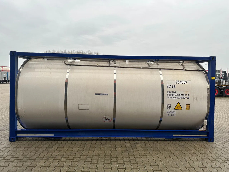 CIMC 20FT ISO, 25.060L / 1-COMP / 3 BAFFELS / T11 / 4 manholes / ADR valid until 10/2027 - خزان تخزين: صور 3 CIMC 20FT ISO, 25.060L / 1-COMP / 3 BAFFELS / T11 / 4 manholes / ADR valid until 10/2027 - خزان تخزين: صور 3