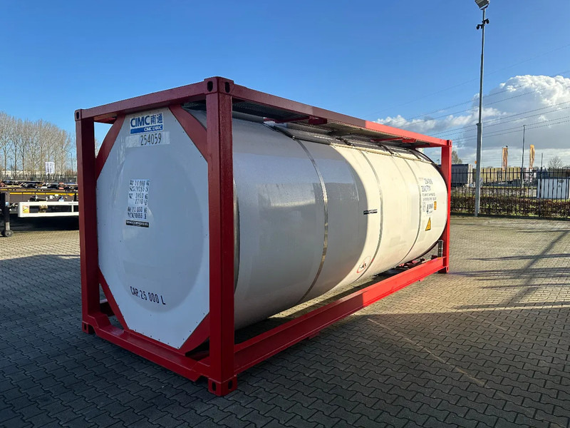 CIMC 20FT ISO, 25.080L / 1-COMP / 3 BAFFELS / T12 / 4 manholes / ADR valid until 12/2026 - خزان تخزين: صور 4 CIMC 20FT ISO, 25.080L / 1-COMP / 3 BAFFELS / T12 / 4 manholes / ADR valid until 12/2026 - خزان تخزين: صور 4