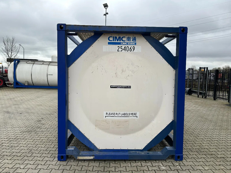 CIMC 20FT ISO, 25.090L / 1-COMP / 3 BAFFELS / T12 / 4 manholes / ADR valid until 06/2027 - خزان تخزين: صور 5 CIMC 20FT ISO, 25.090L / 1-COMP / 3 BAFFELS / T12 / 4 manholes / ADR valid until 06/2027 - خزان تخزين: صور 5