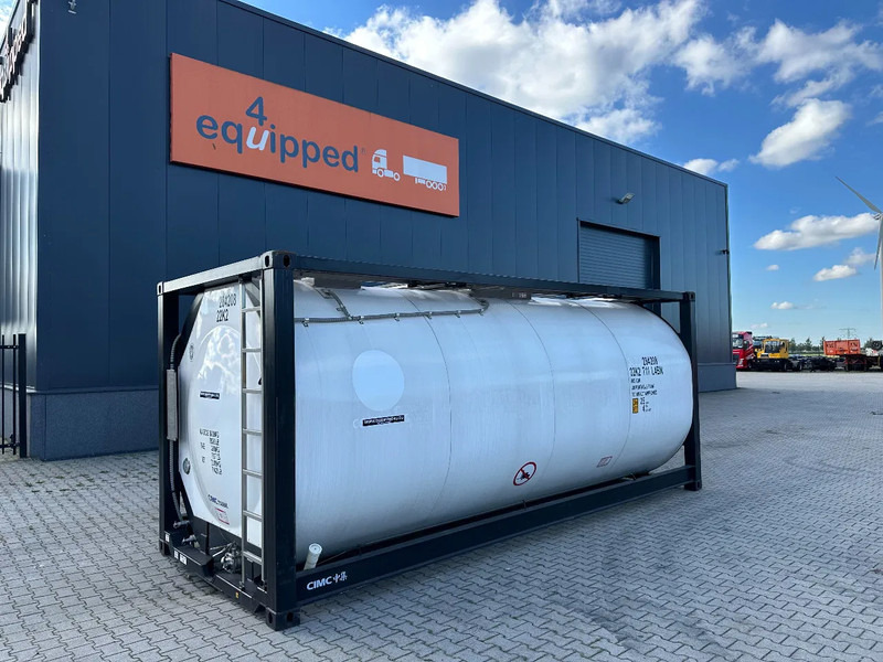 CIMC NEW / UNUSED, for FOOD STUFF or CHEMICAL, 20FT ISO, 25.030L, L4BN, UN Portable, T11, test: 1-2027 - خزان تخزين: صور 1 CIMC NEW / UNUSED, for FOOD STUFF or CHEMICAL, 20FT ISO, 25.030L, L4BN, UN Portable, T11, test: 1-2027 - خزان تخزين: صور 1
