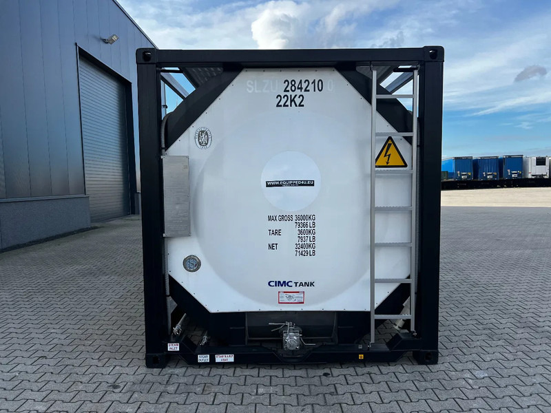 CIMC UNUSED, BOTH FOOD STUFF/CHEMICAL USE, 20FT ISO, 25.000L, L4BN, UN Portable, T11, test: 1-2027 - خزان تخزين: صور 5 CIMC UNUSED, BOTH FOOD STUFF/CHEMICAL USE, 20FT ISO, 25.000L, L4BN, UN Portable, T11, test: 1-2027 - خزان تخزين: صور 5