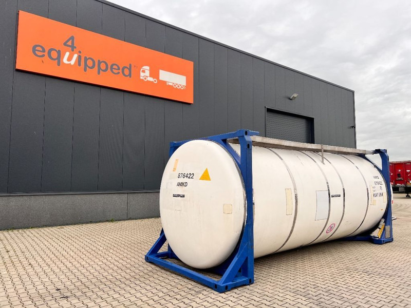 خزان تخزين CPV 20FT SWAPBODY 31.030L, PORTABLE, T7, 5Y- + CSC inspection: 01/2026: صور 1