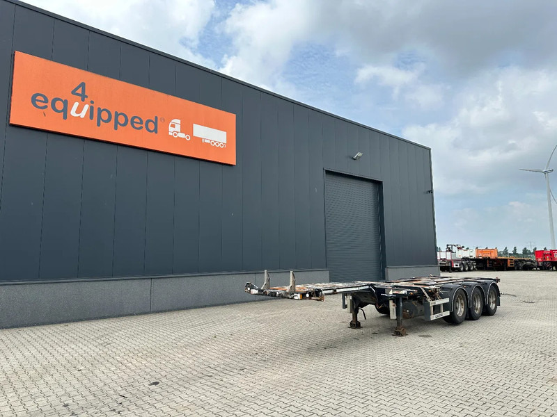 D-Tec FLEXITRAILER, 45FT HC MULTI, SAF + drum, liftaxle, NL-chassis - شاحنات الحاويات/ جسم علوي قابل للتغيير نصف مقطورة: صور 2 D-Tec FLEXITRAILER, 45FT HC MULTI, SAF + drum, liftaxle, NL-chassis - شاحنات الحاويات/ جسم علوي قابل للتغيير نصف مقطورة: صور 2
