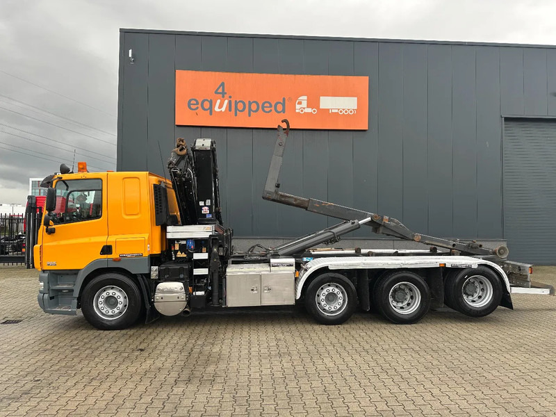 DAF CF 85.410 8x2 / HMF 3000 K6 crane (30T/m 6x extendable) + remote / HYVALIFT 26Tkg HOOK, / EURO-5 / NL-TRUCK - شاحنة ذات الخطاف, شاحنة كرين: صور 5 DAF CF 85.410 8x2 / HMF 3000 K6 crane (30T/m 6x extendable) + remote / HYVALIFT 26Tkg HOOK, / EURO-5 / NL-TRUCK - شاحنة ذات الخطاف, شاحنة كرين: صور 5